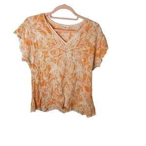 Solitaire embroidered tie dye butterfly sleece shirt